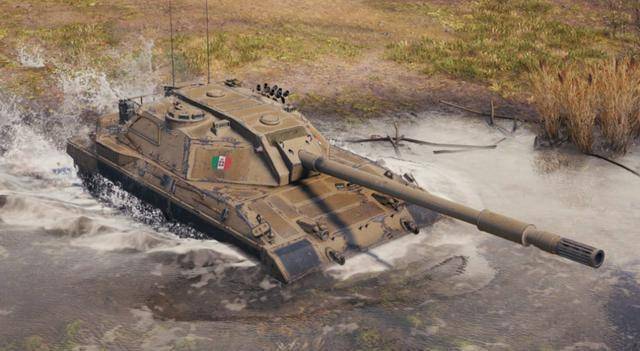 外观非常现代化45吨主战方案使用一门t53型120毫米口径坦克炮,穿甲