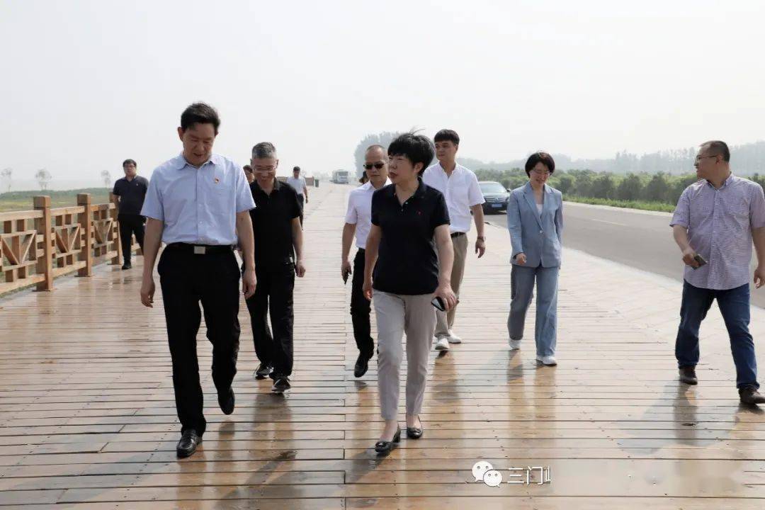 关注省生态环境厅二级巡视员刘一凡到示范区高新区调研