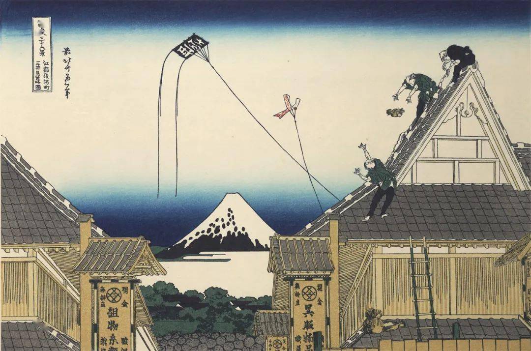 6月12日如期而至|《江户印记：日本浮世绘艺术展》之《富岳三十六景》_ 