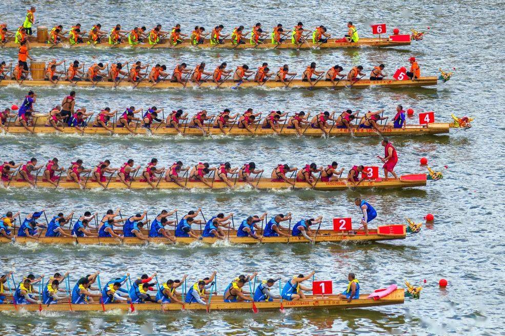 东莞沙田——全国第一个"龙舟之乡"_比赛