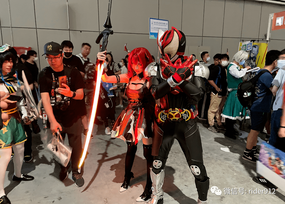 cp28漫展汪东城cos假面骑士kiva引狂欢