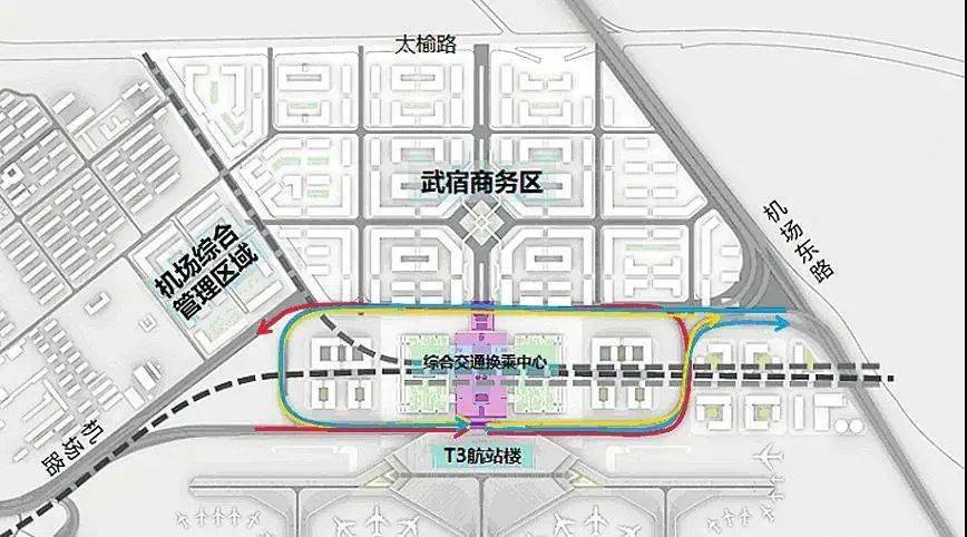 太原機場將建t3航站樓綜合交通樞紐