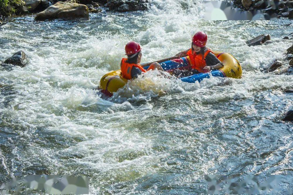 「炫彩欢乐谷,嬉水罗山」南靖罗山漂流