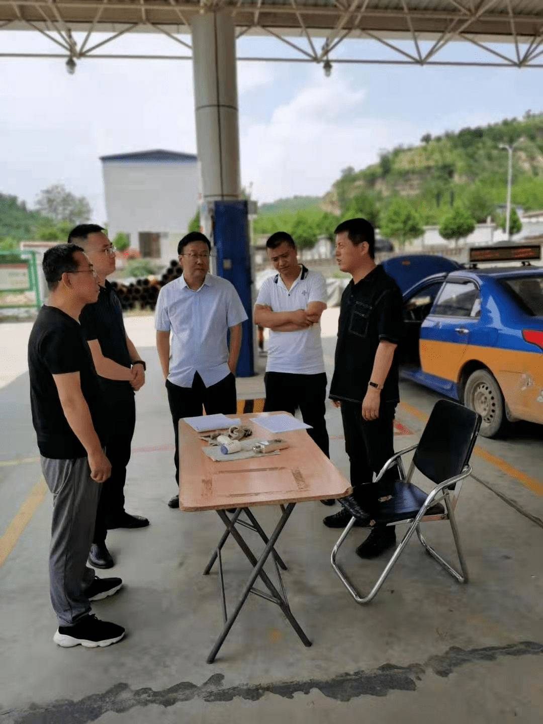 检查结束后,梁俊义副局长表示对市局领导检查出的问题积极跟踪督促