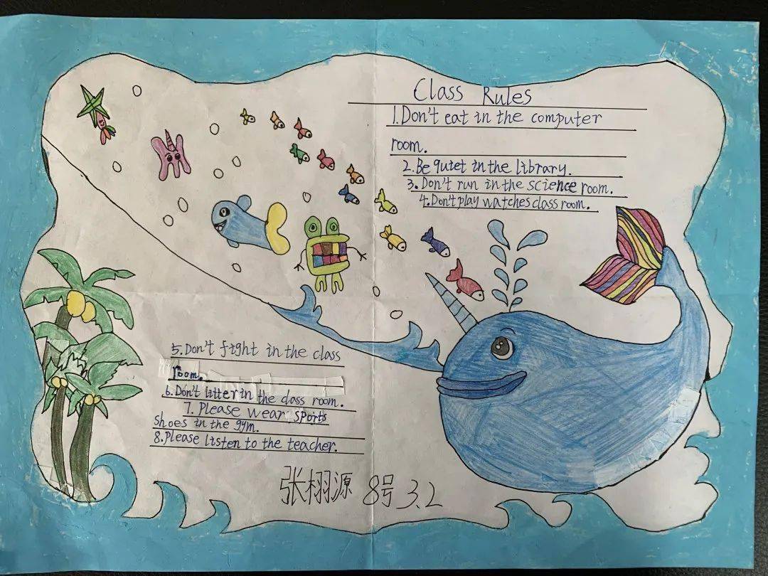 他们制定的班级规则是不是非常科学合理呀~二年级孩子们围绕"weather