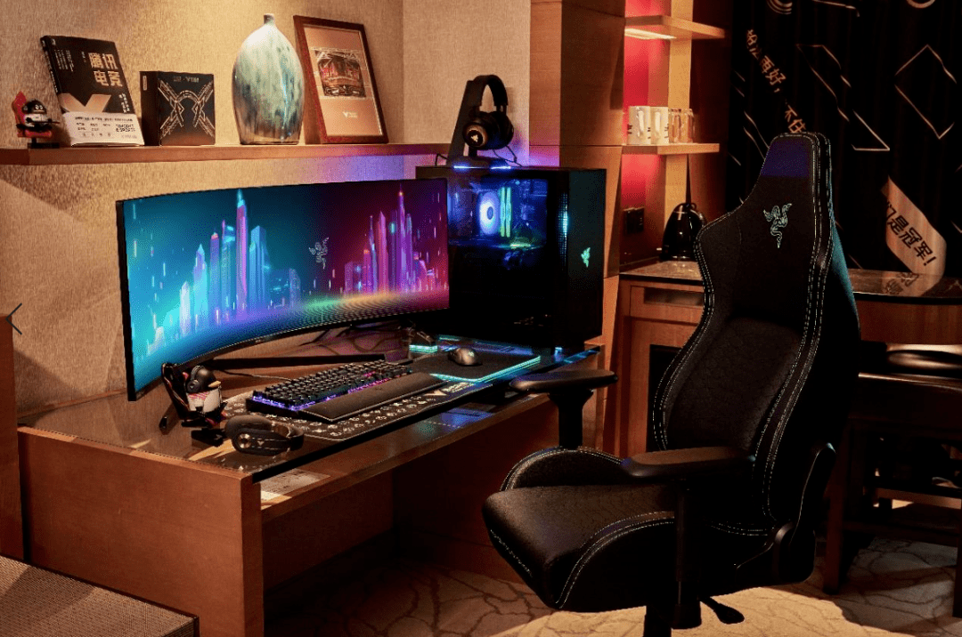 razer为香格里拉腾讯电竞主题房幻彩助力