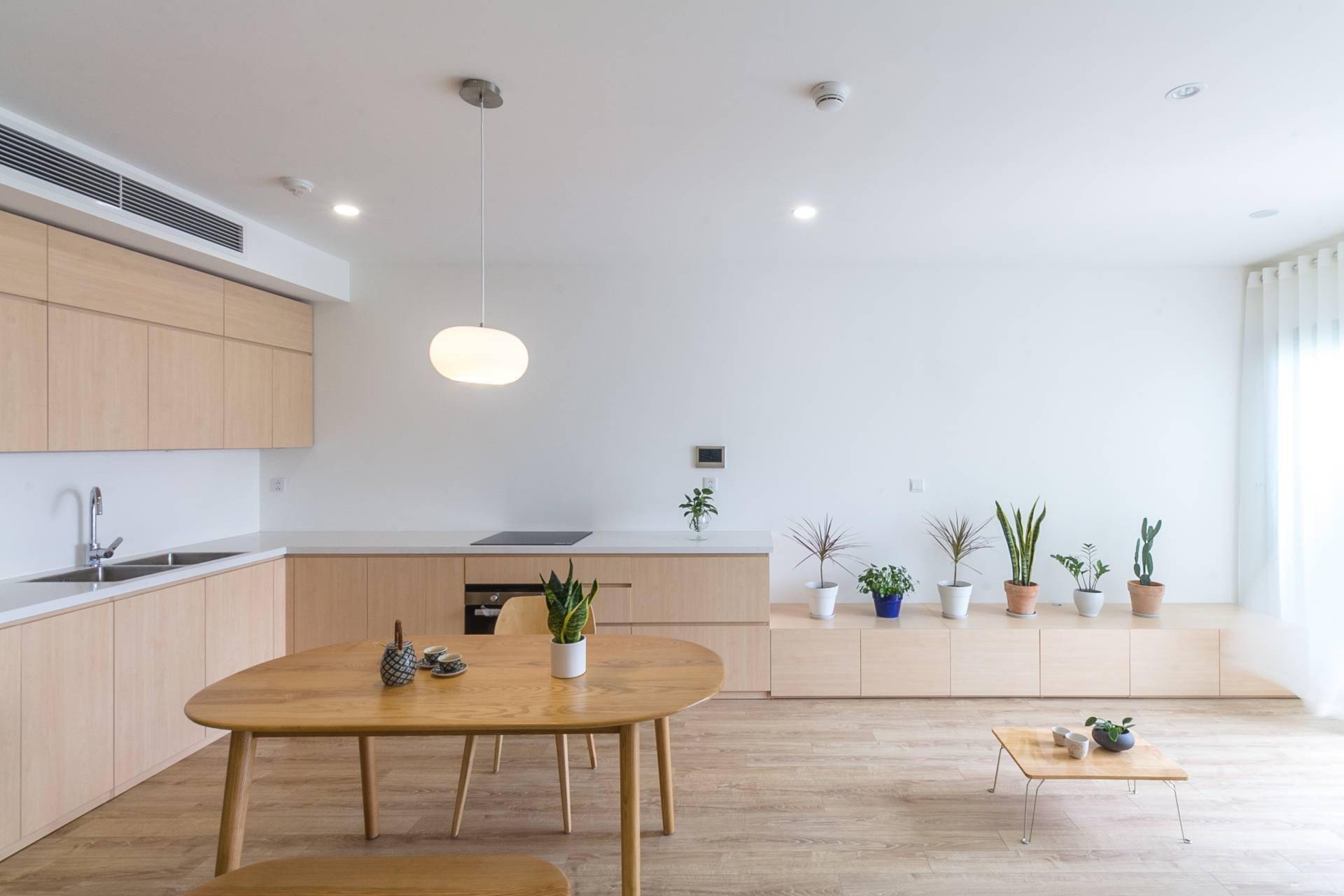 72㎡去客厅化装修沙发电视和茶几一个不要日子越过越舒适