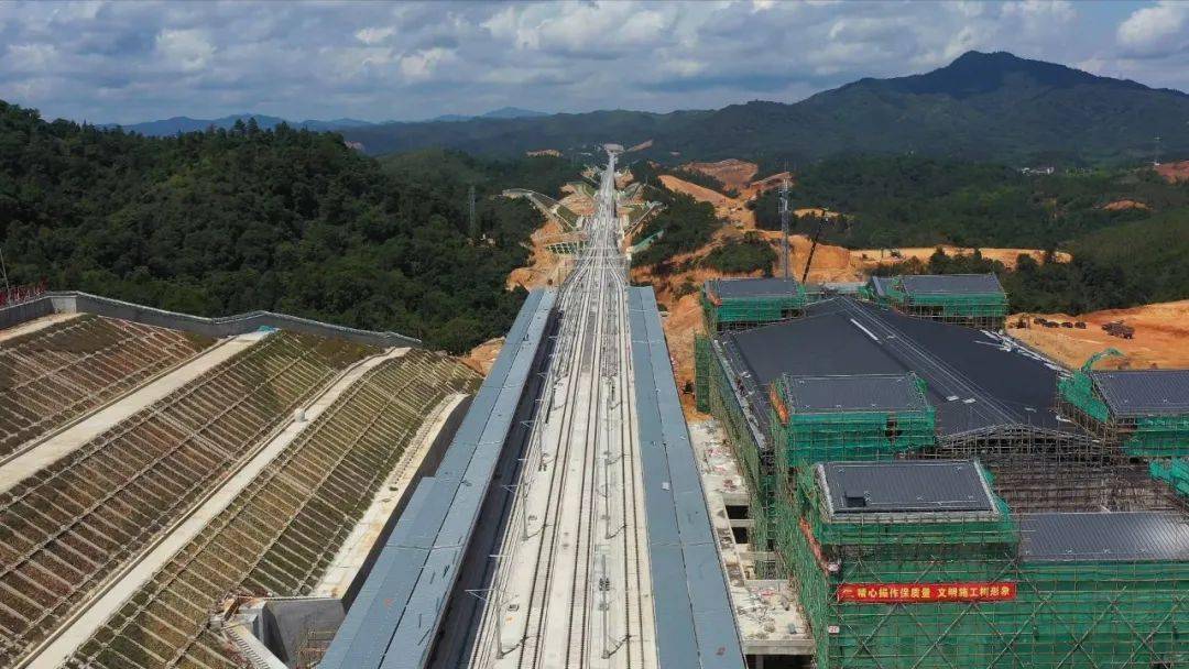 最新进展赣深高铁河源北站今年底竣工并投入使用
