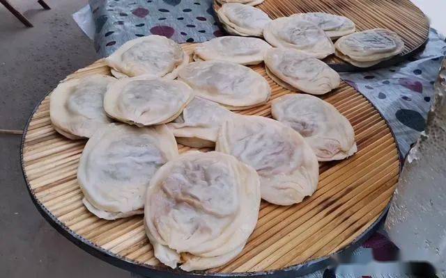 莘县古城镇非遗小吃鸳鸯饼纯手工传承上百年