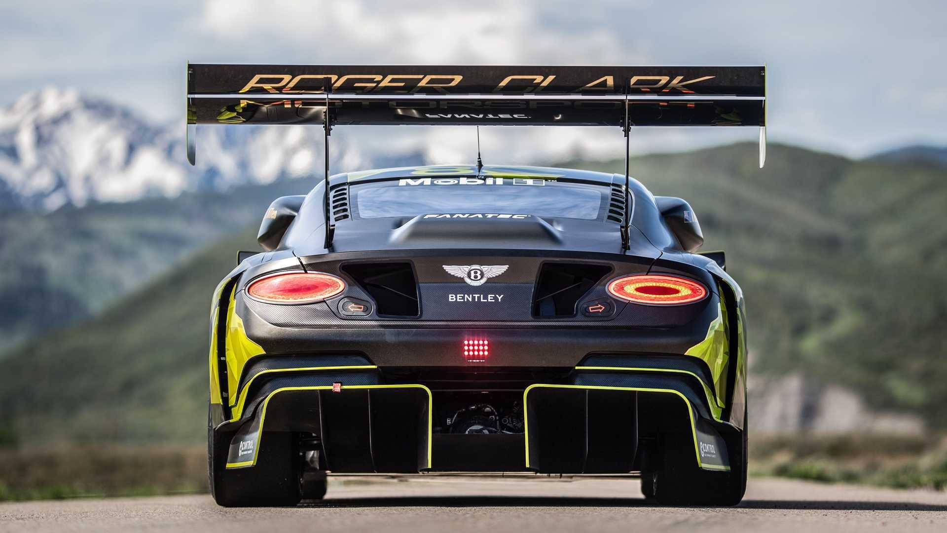 750匹宾利赛车冲击三冠王 派克峰爬山赛欧陆gt3赛车