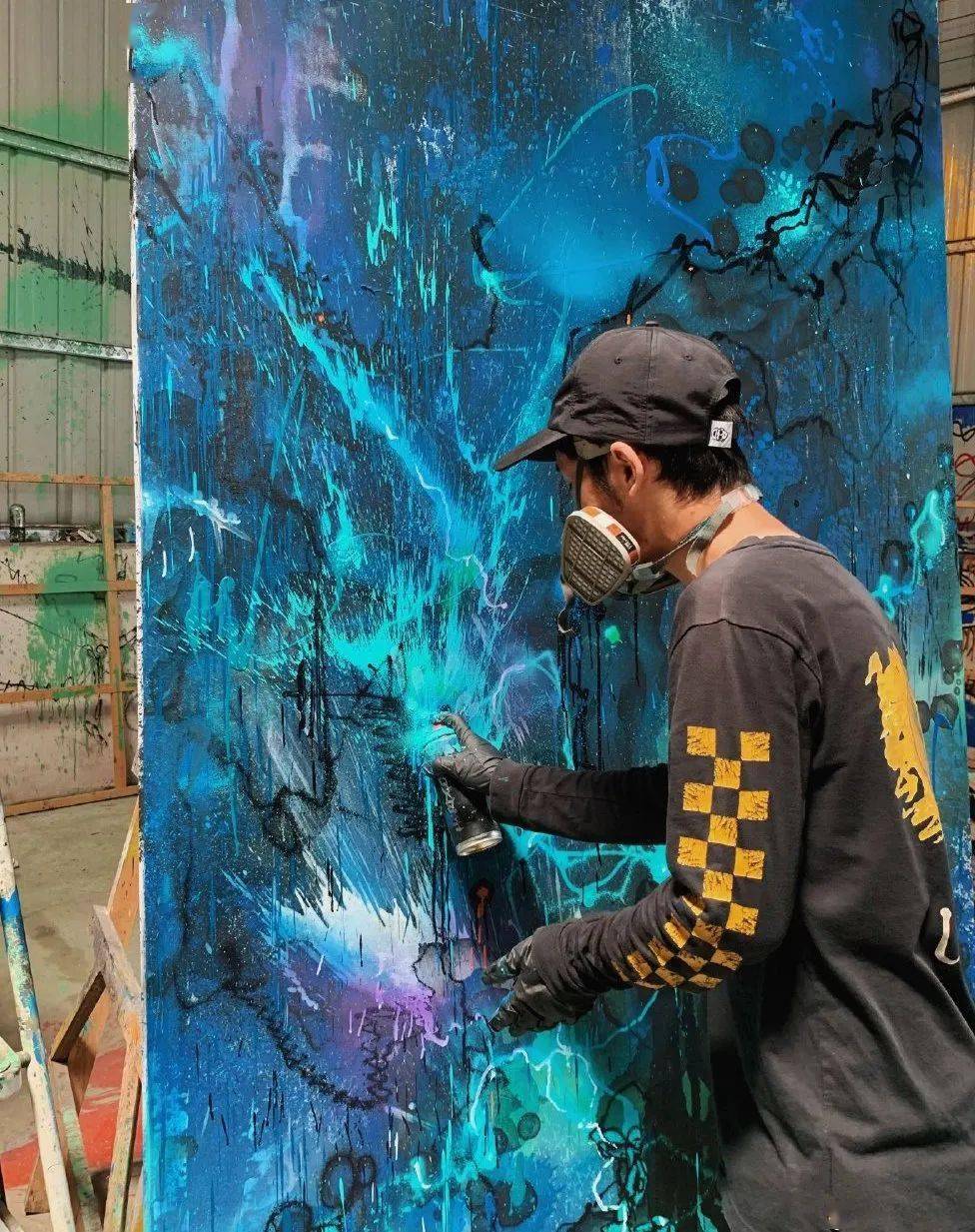 燃爆了90后天才艺术家辍学后让中国涂鸦惊艳世界