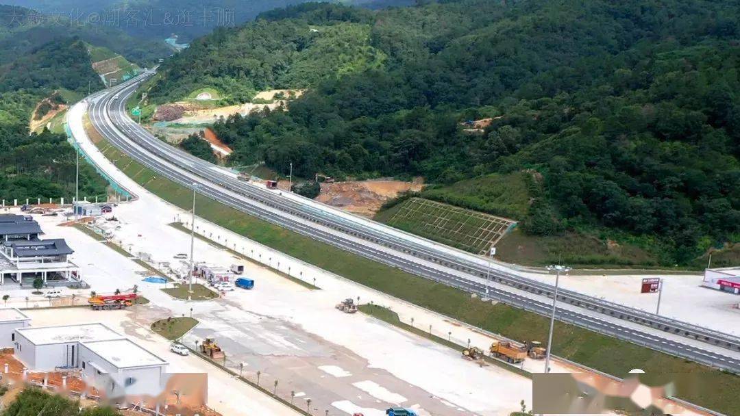 于6月28日正式建成通车大丰华高速项目一期工程(丰顺至五华段)ta就是