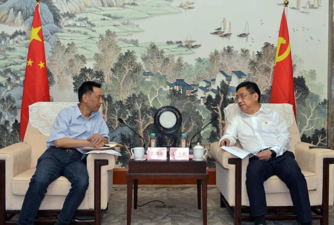 融媒行动对话苏州市委政法委书记徐美健苏绣善治之城智造最美窗口