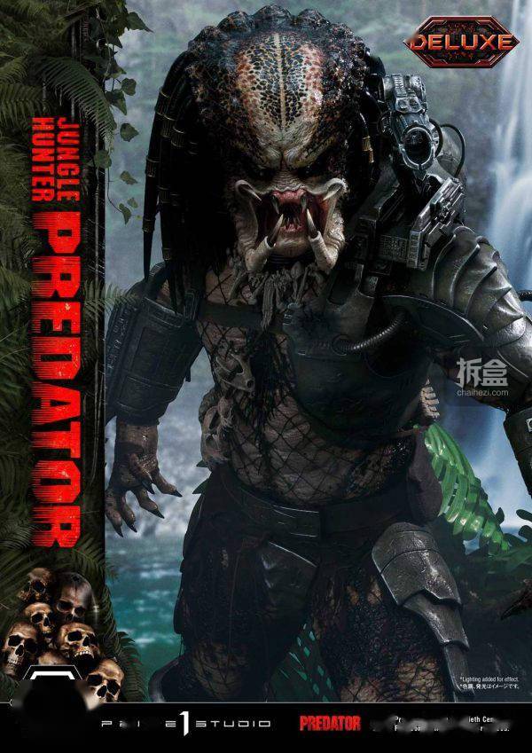 prime1studio1987版铁血战士丛林猎人铁血13雕像