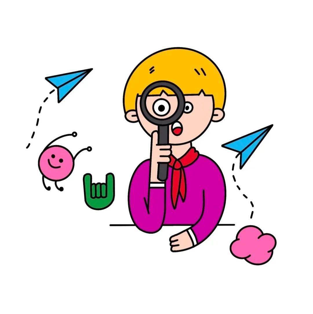 d100一组好看的pop海报儿童插画