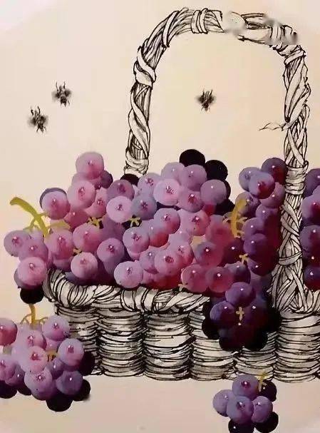谁画的葡萄绝对是高人