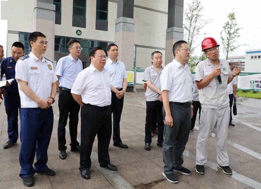 市委常委,常务副市长钟汰勇到大龙开展巡河和督导安全生产工作