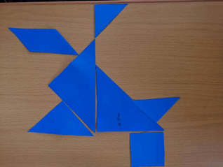 享学习乐趣实高附中学术节七年级数学学科周开展七巧板拼图比拼活动