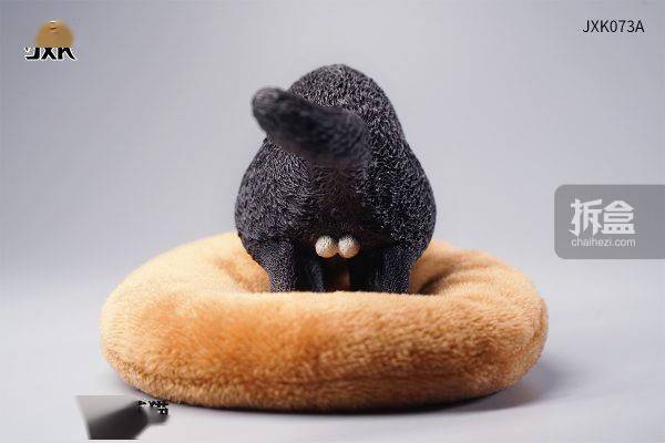 花色|JXK.STUDIO 1/6 半蹲加菲猫 迷你仿真动物模型GK雕像