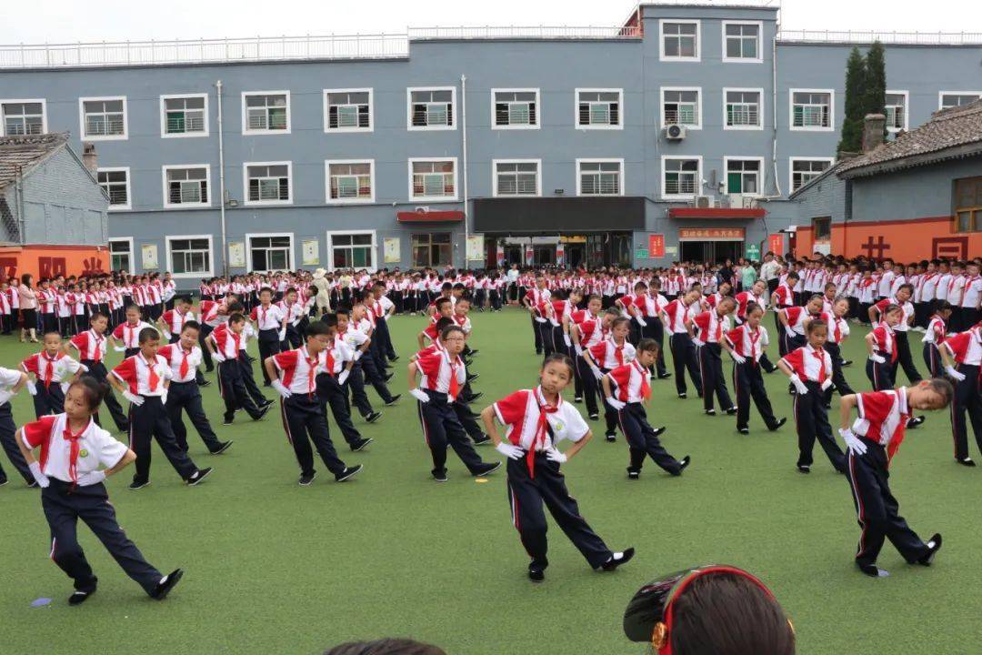 静乐县新建小学我运动我健康我快乐第三套广播体操友谊赛