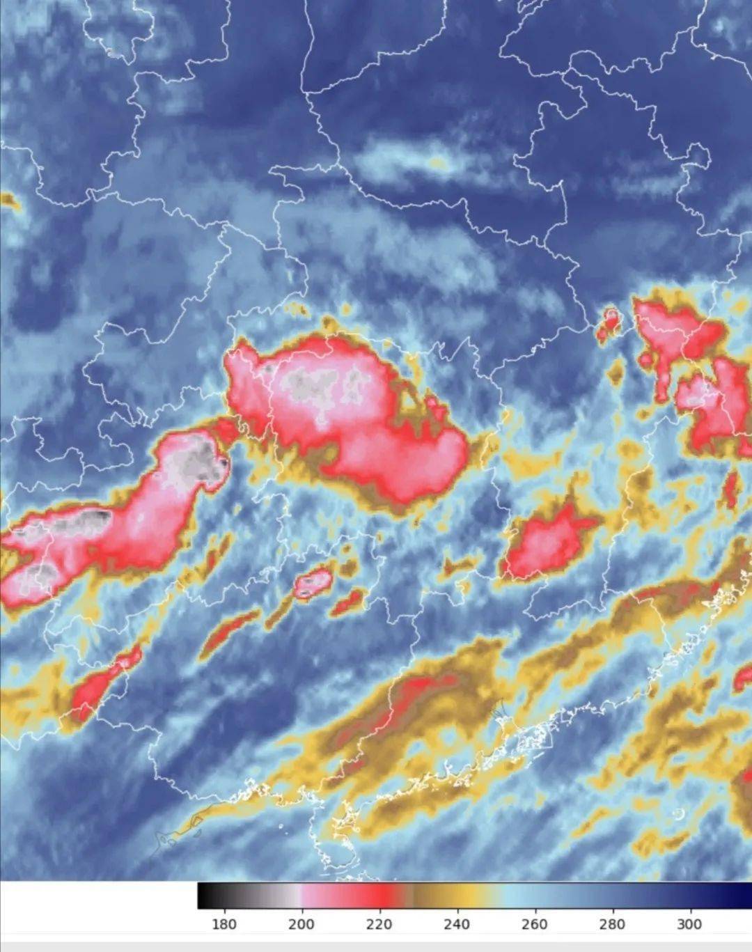 最新22:30红外卫星云图