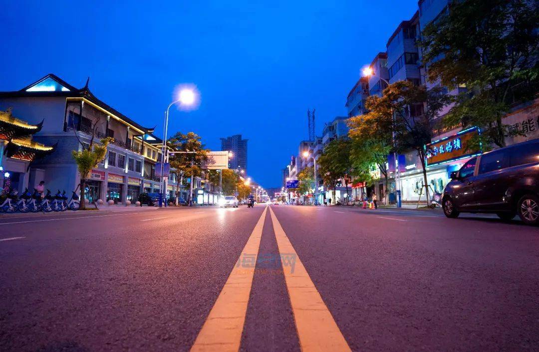 太迷人了一大波组图带你云体验海安夜景