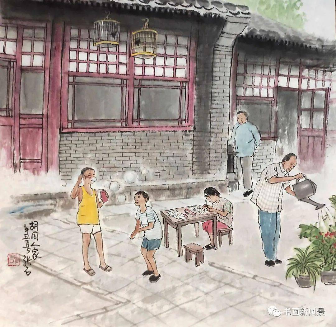 胡同人家虽然是夏天,七八十年代,大部分人家还是生炉子烧水做饭,那时
