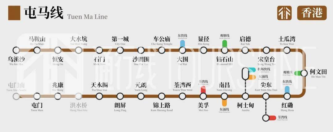 贯通东西联系南北 香港最长轨交线路屯马线全线通车 马鞍山