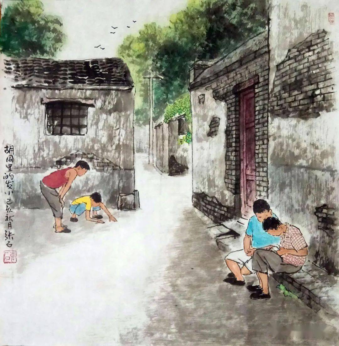 夏天的老北京胡同,童年最美的时光!_小时候