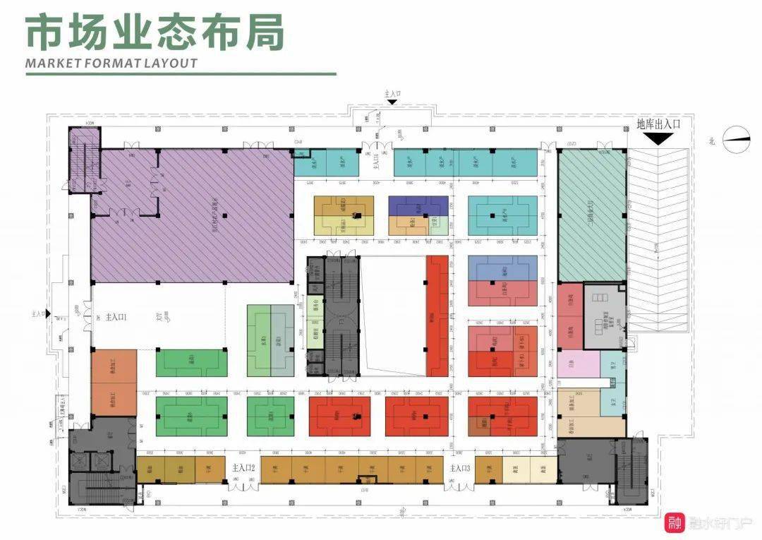 蔬菜批发市场规划图片