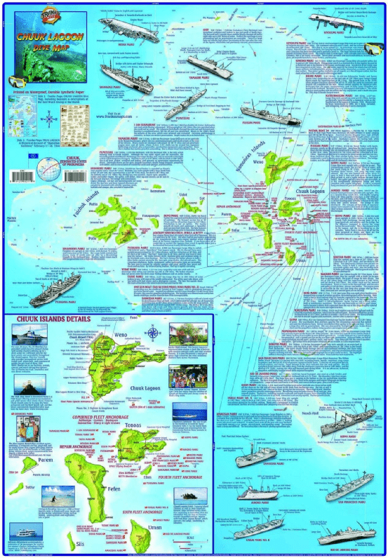 特鲁克环礁惨遭美军摧毁的大日本帝国版珍珠港