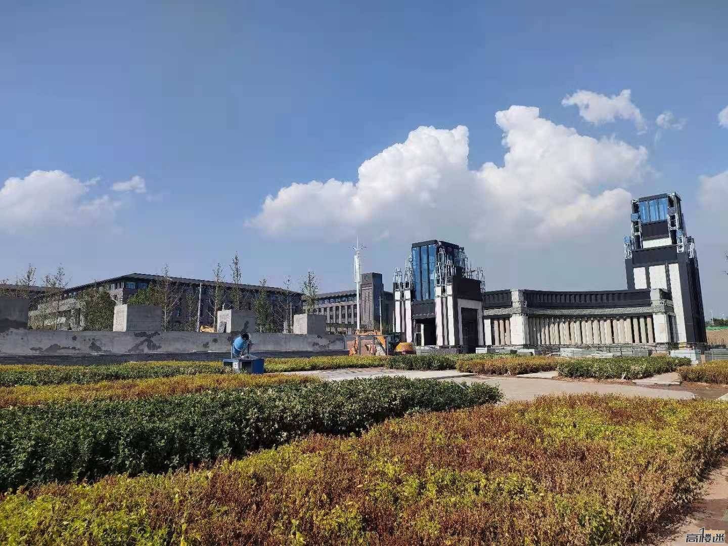 山西大学东山校区进入收尾阶段:预计9月正式入驻_山大