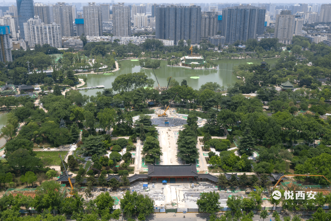 2021西安兴庆宫公园现在开放了吗-西安240路公交线路