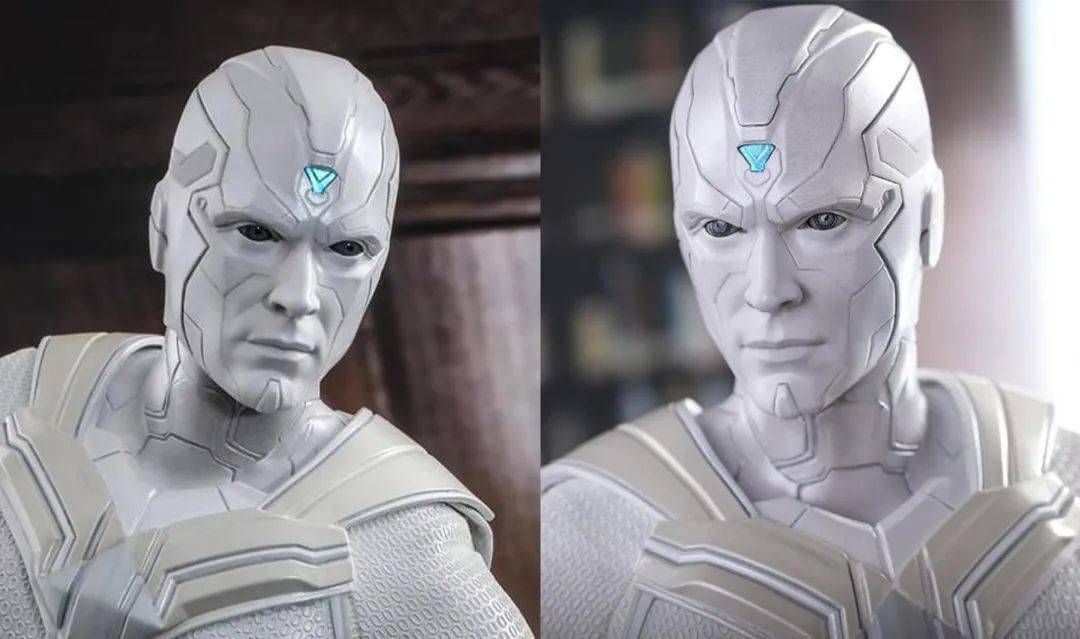 有特效还能发光hottoys白幻视来了