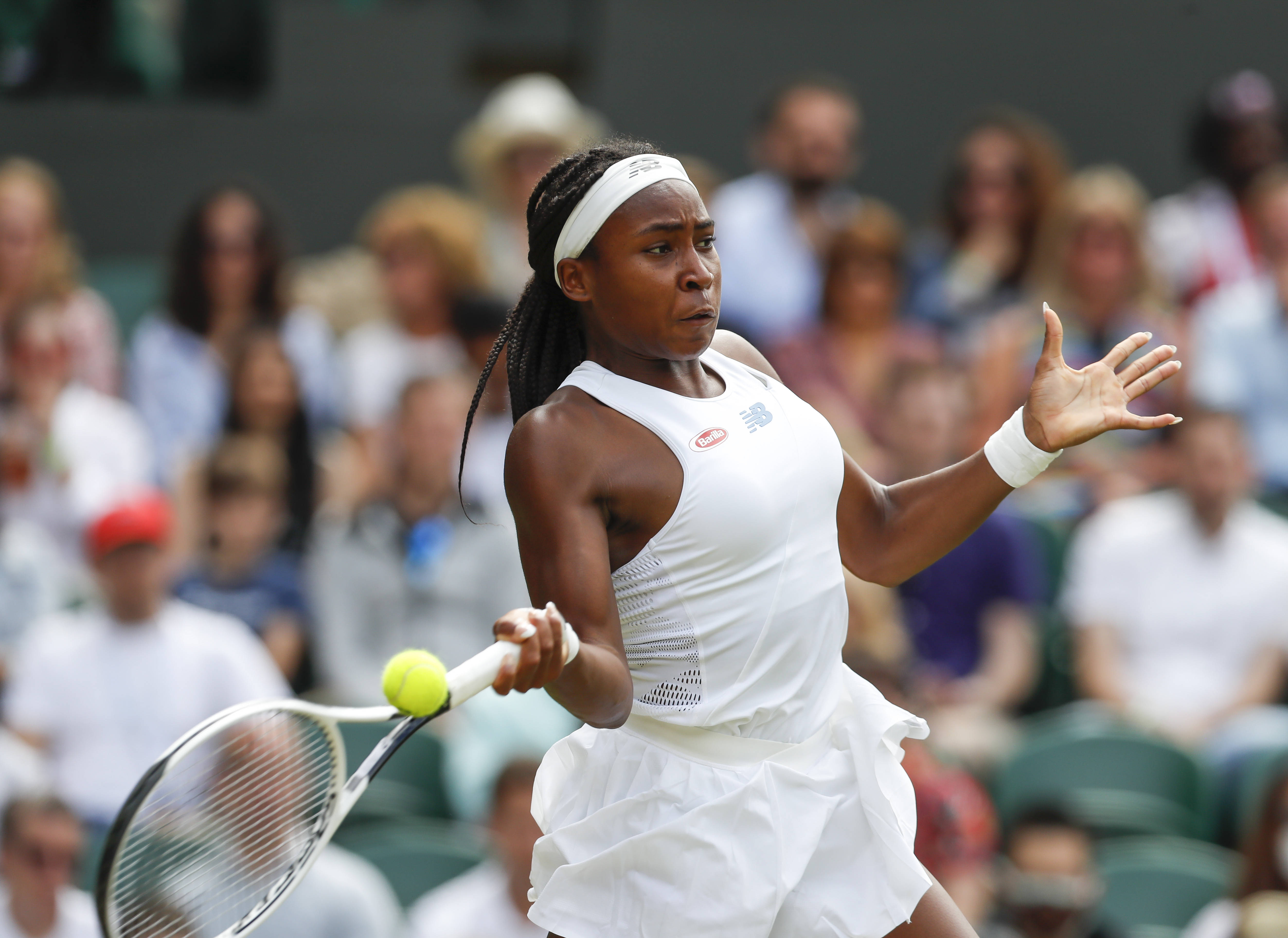 网球——温网:高芙晋级_比赛