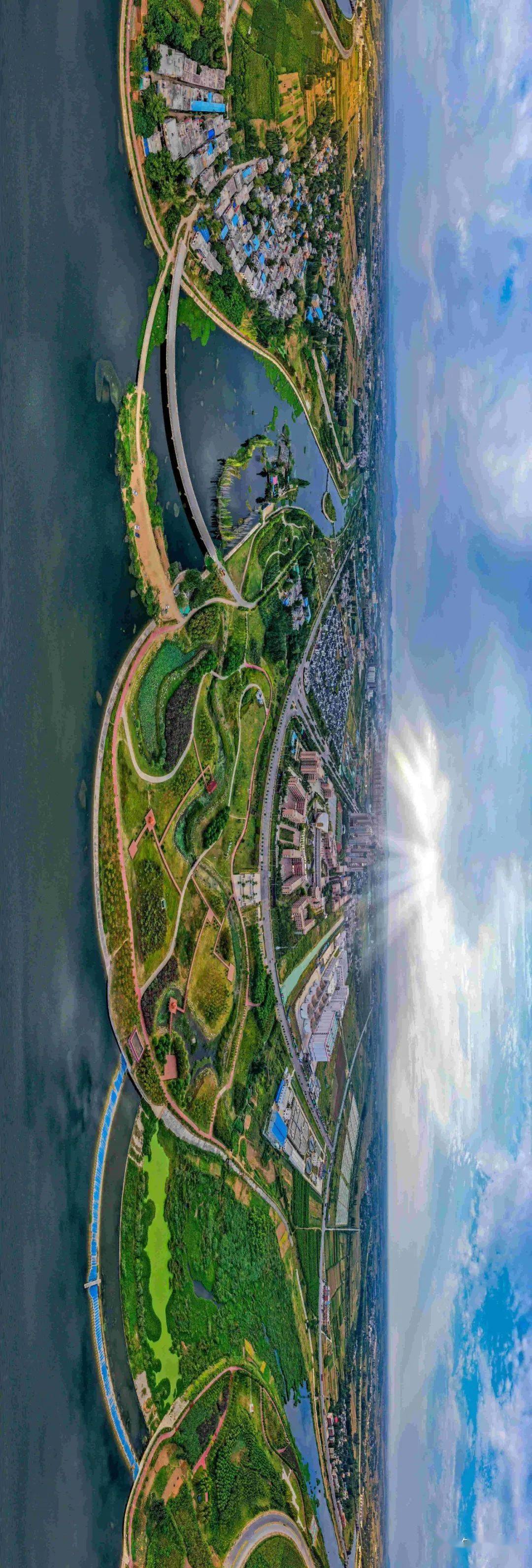 《赵河绿水绕玉乡》《镇平不夜城》《赵河湿地公园》《赵河湿地 生态