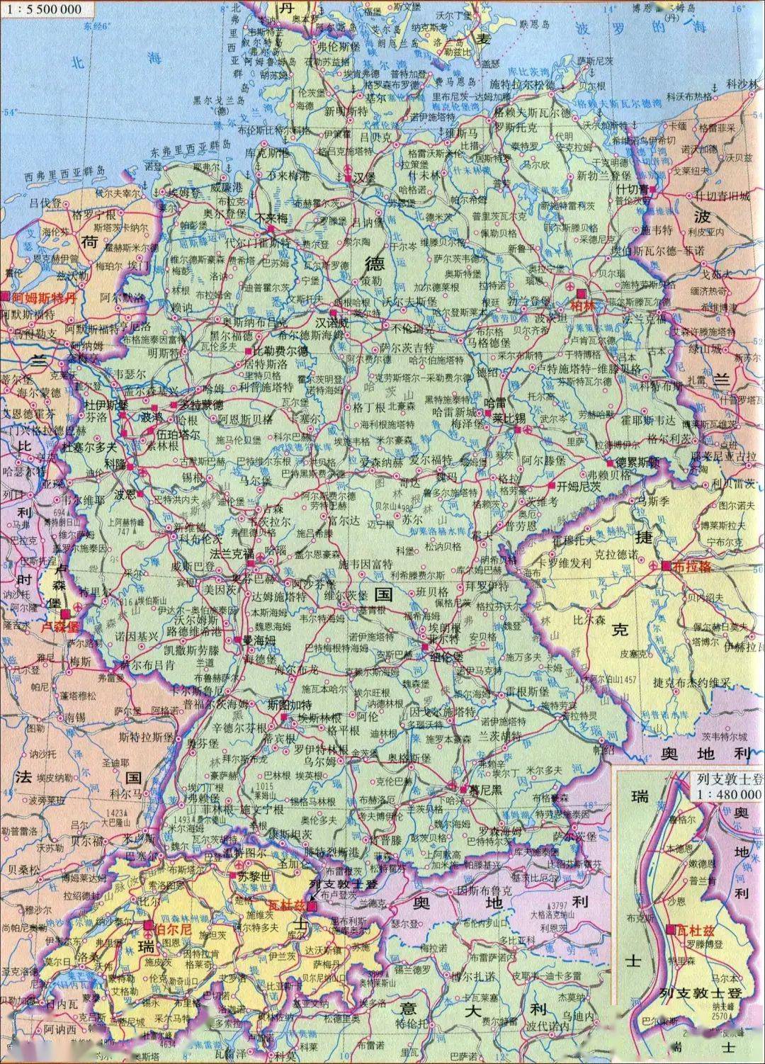 德国国土面积多少图片