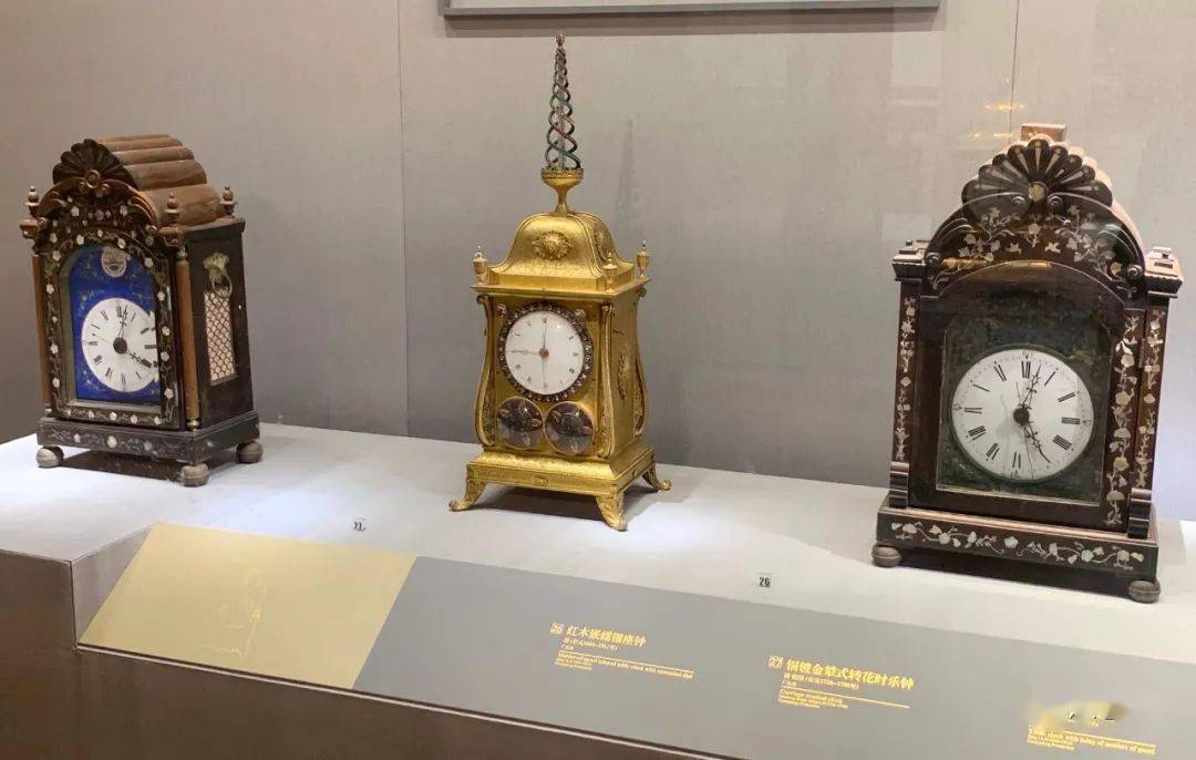 无极斋分享《精准与华美:南京博物院藏钟表精品展》上篇_古代