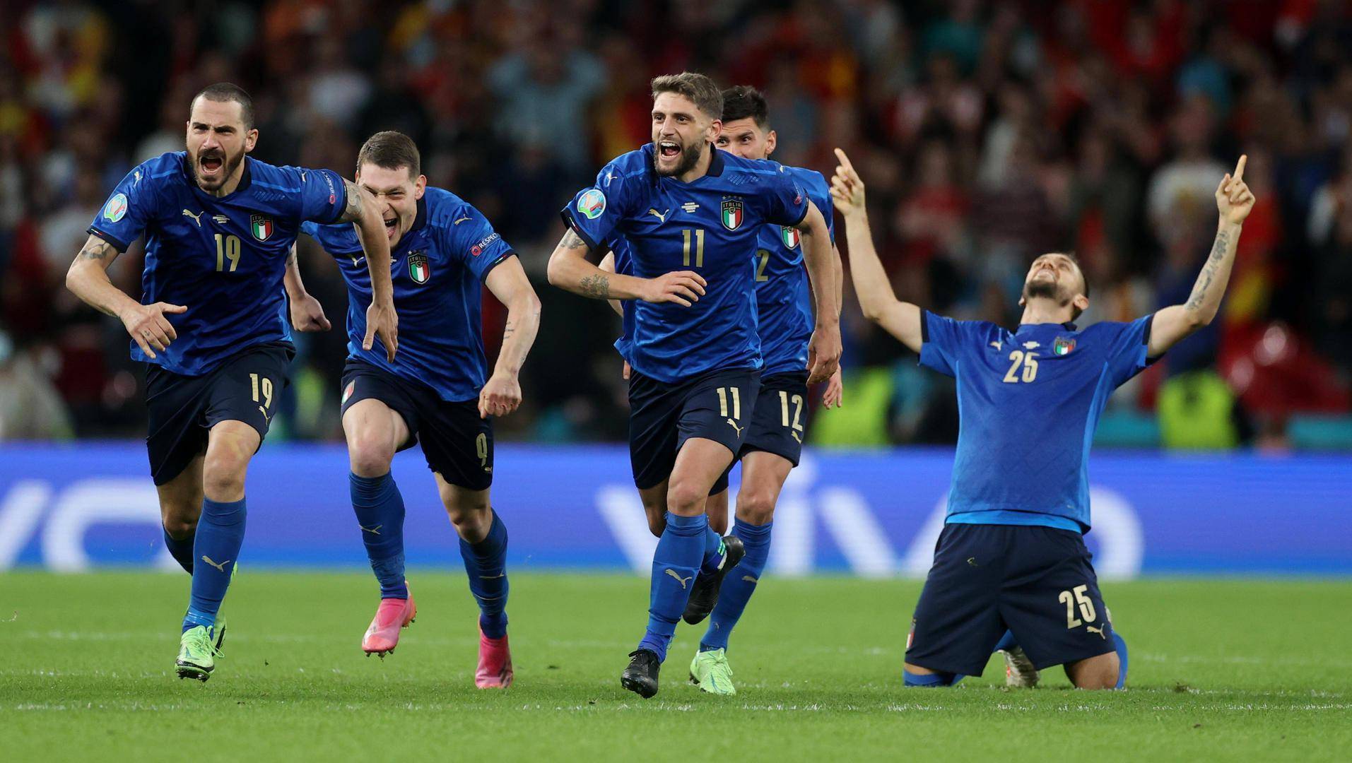 意大利|老冤家相遇难分胜负 意大利“点杀”西班牙挺进决赛！