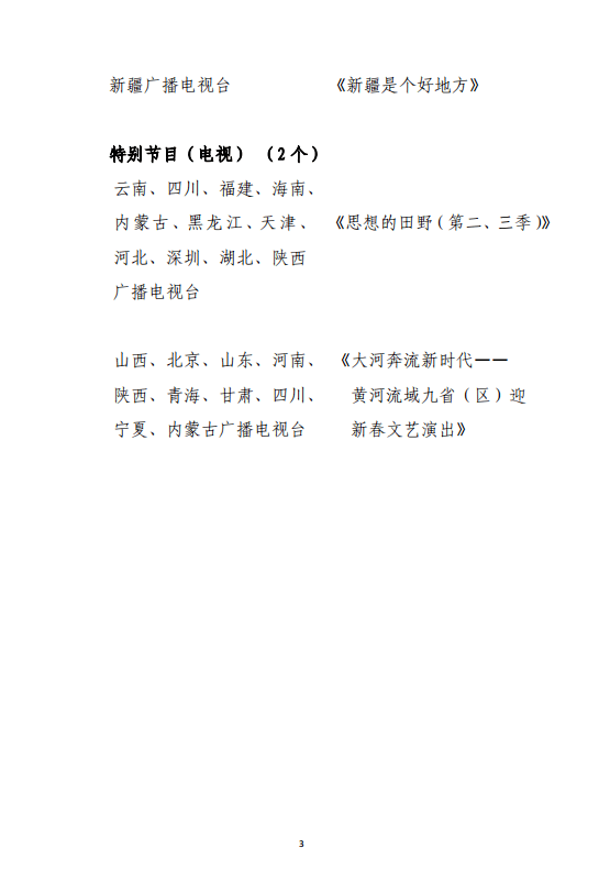 好消息陕西广播电视台多个节目入选2020年度广播电视创新创优节目名单