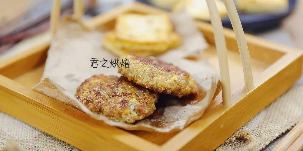 簡單做了點肉餅，可是好好吃啊 熱愛美食 第5张