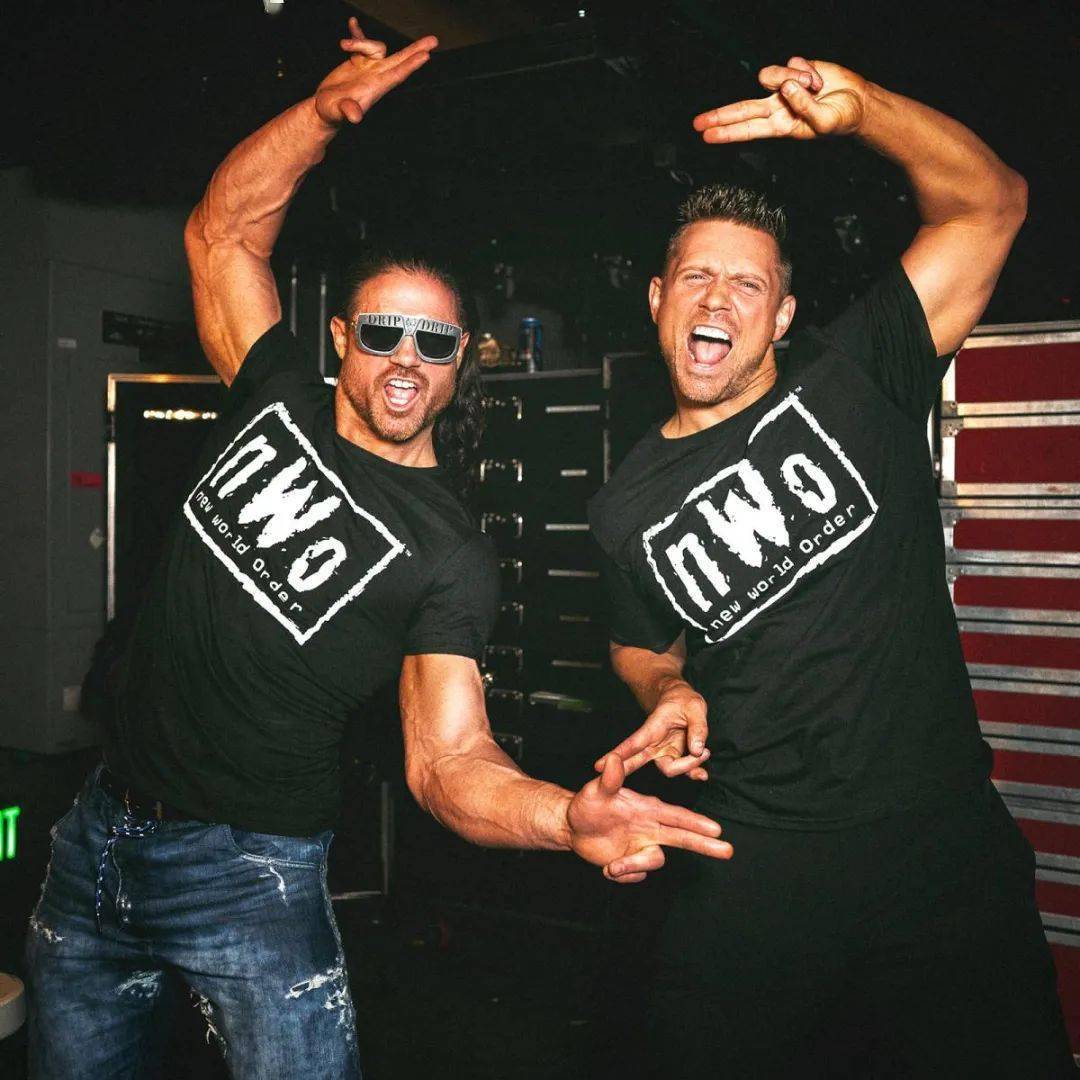 图集:wwe巨星向nwo组合致敬_经典