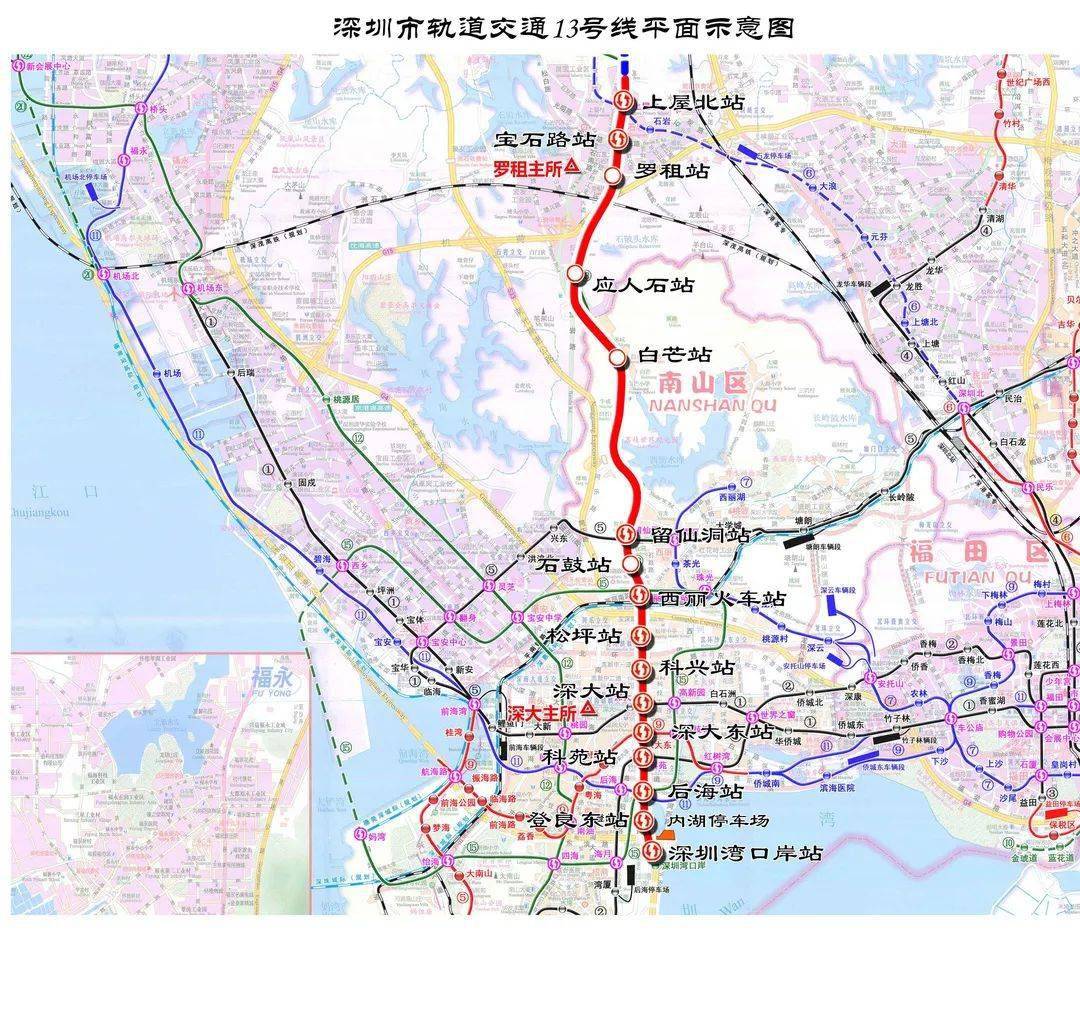 深圳一条地铁线即将穿海今明两年还将开通这些线路有你家附近的吗