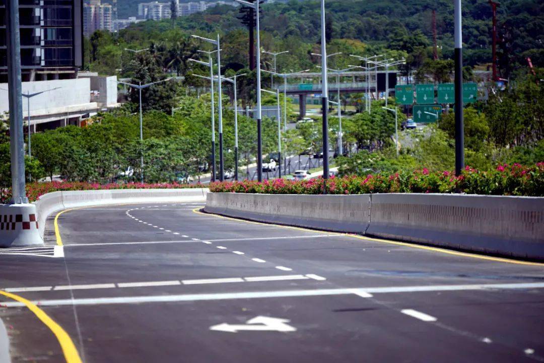 路路通沙河西路通车南坪二期通车