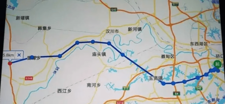 轻轨在汉川城区线路图图片