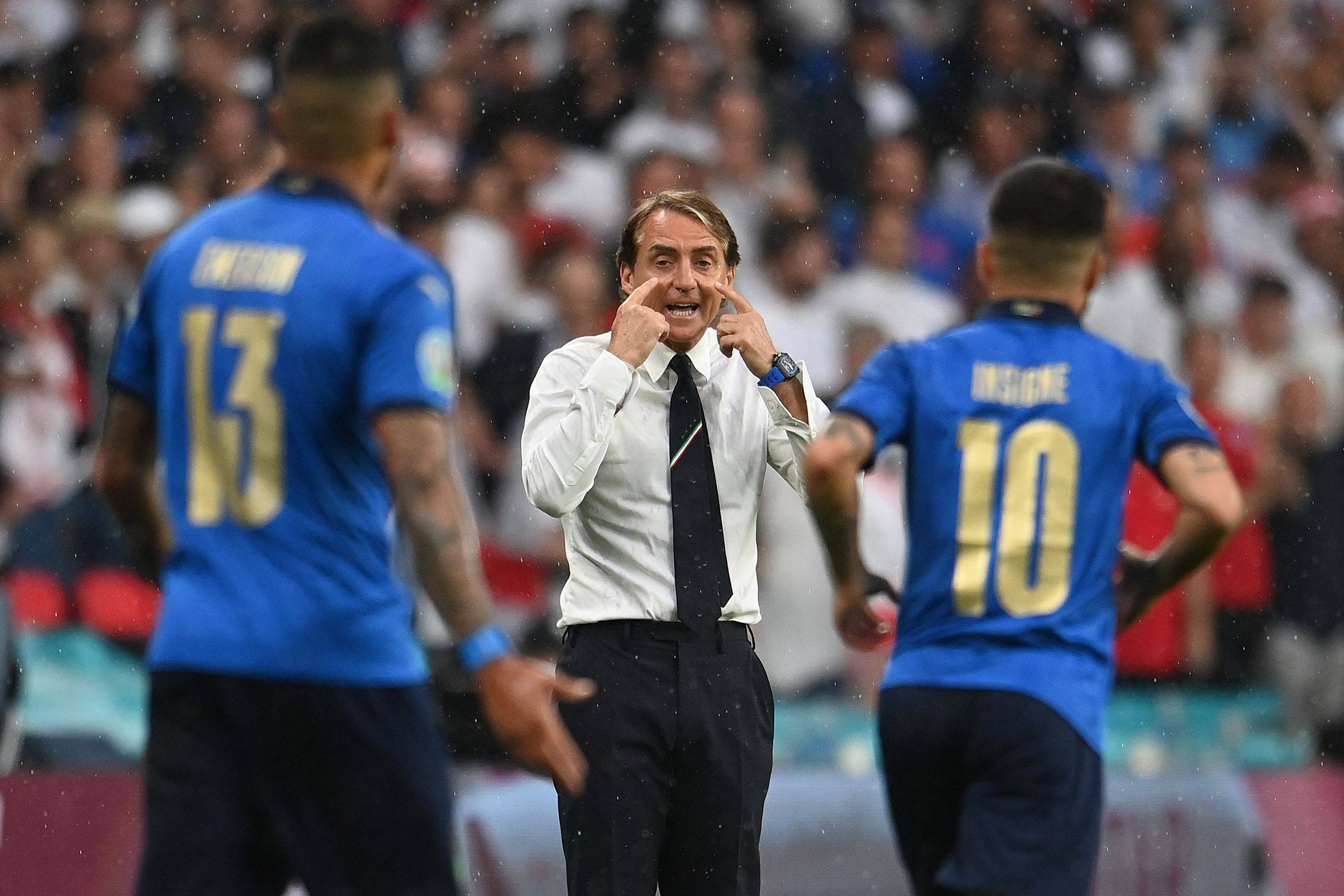 曼奇尼3年改造意大利足球dna,冠军闪耀理想主义光芒