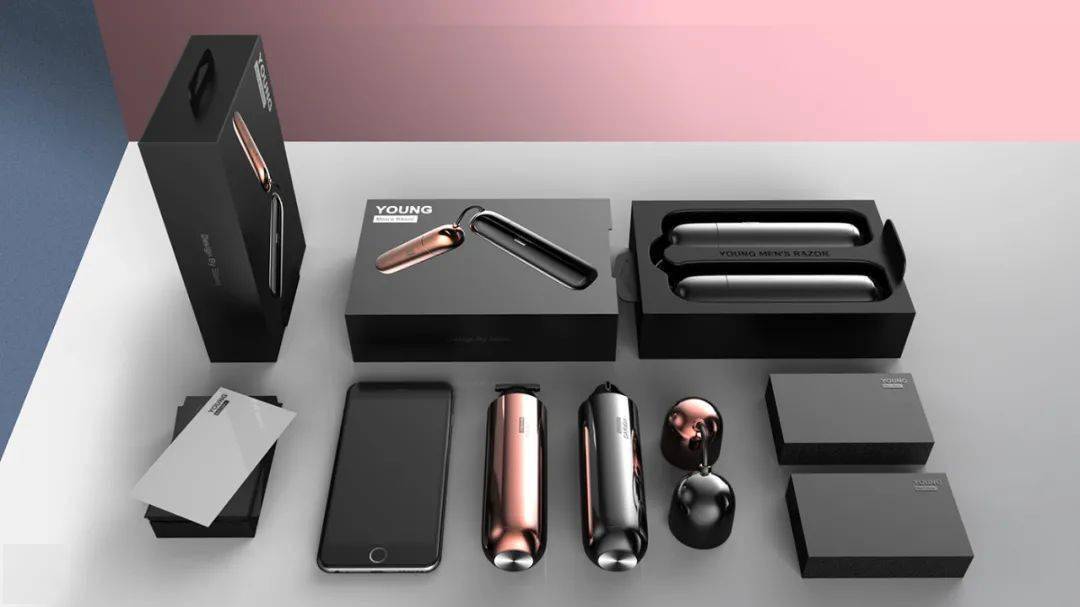 产品造型 | 手持类产品-剃须刀创意设计!