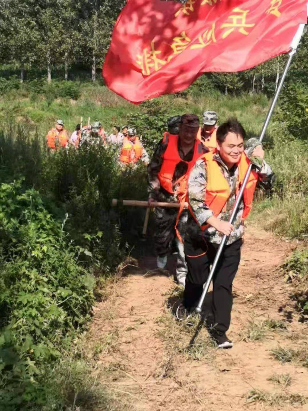 内乡县灌涨镇开展2021年防汛抢险演练