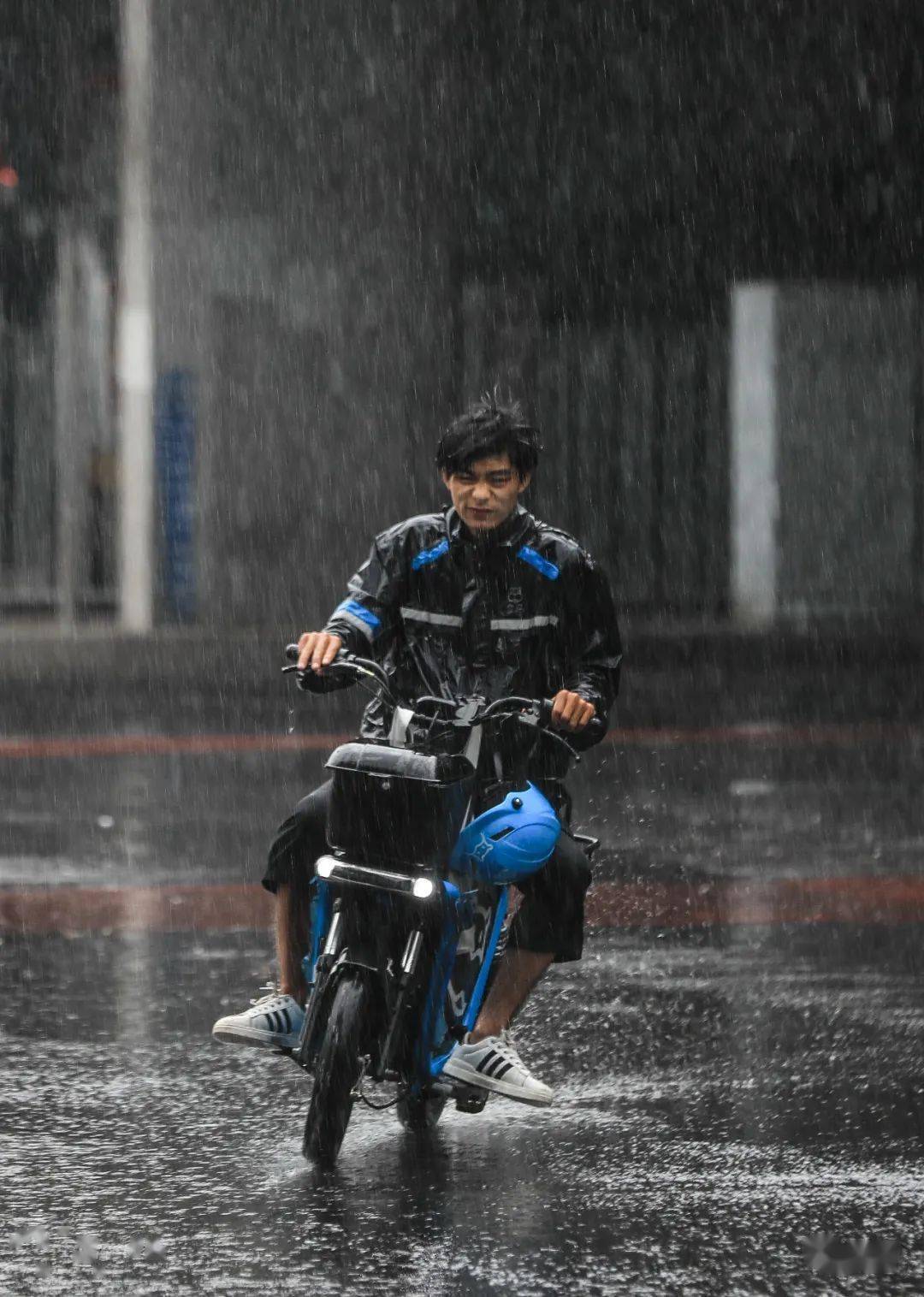 最强降雨中的北京