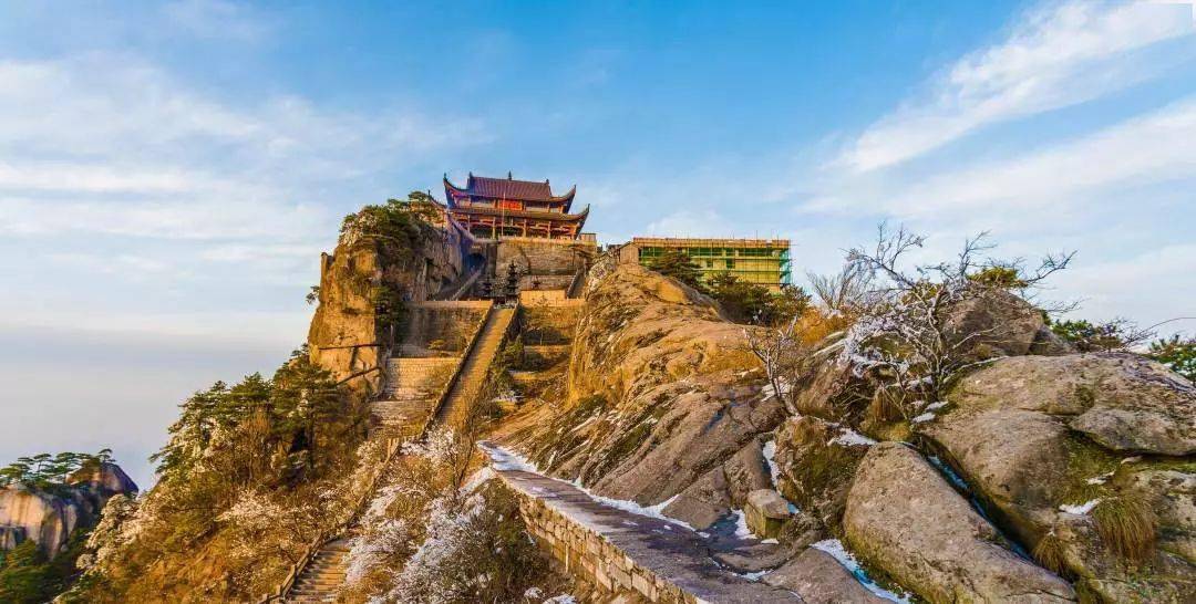 佛佑九华莲花佛国九华山99米地藏王菩萨圣像景区祈福纯玩双高3日游